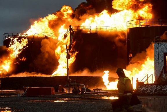 Дрони атакували Рязань: у районі НПЗ пожежа Дрони атакували Рязань: у районі НПЗ пожежа